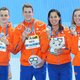 Kromowidjojo en Heemskerk tonen klasse in gemengde estafette; Zilver voor de Nederlandse zwemmers