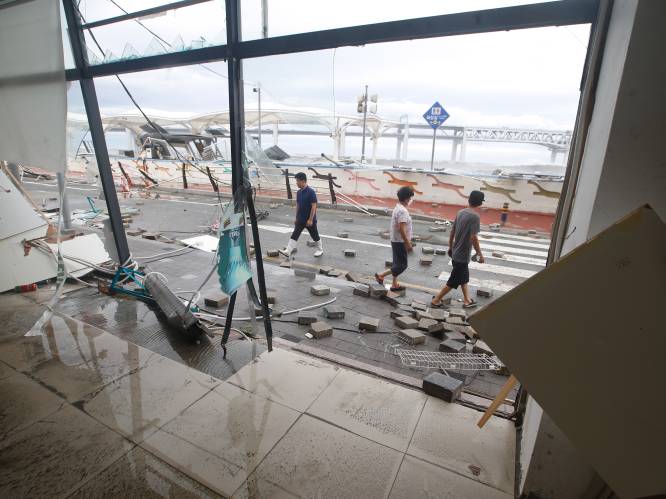 Duizenden mensen in Zuid-Korea geëvacueerd wegens tyfoon Hinnamnor