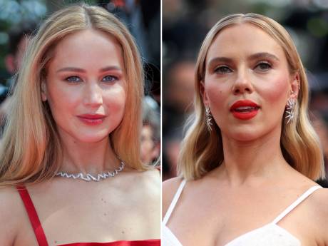 Jennifer Lawrence op teenslippers en de ‘kiekeboe-bh’ van Scarlett Johansson: de opvallend­ste outfits in Cannes