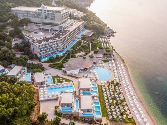  Hotel TUI Blue Atlantica Nissaki Beach op Corfu.