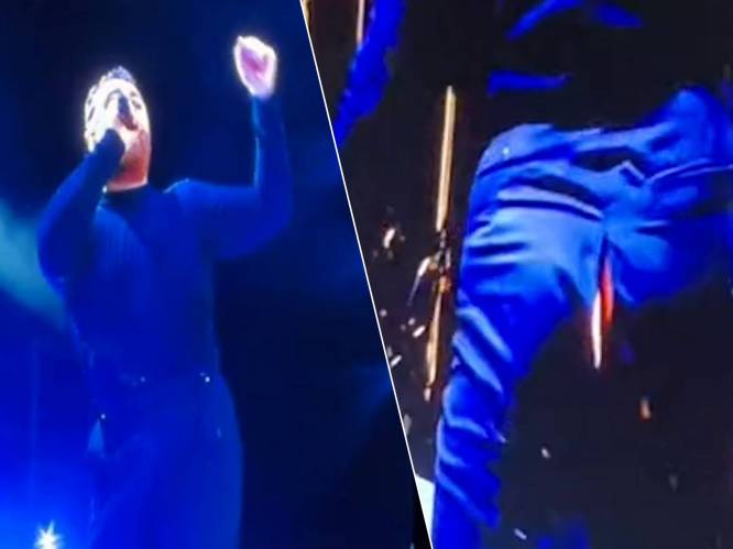KIJK. Sam Smith-fans zien plots blote billen van zanger wanneer broek scheurt tijdens show