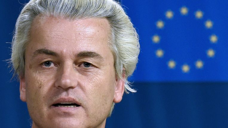 Wilders heeft zijn Europese fractie bijna rond. Beeld AFP