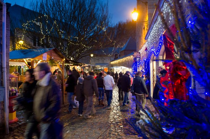 Illustration Marché de Noël.