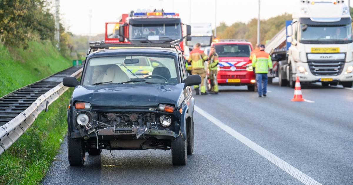 Ongeval met letsel op A27 in Hank