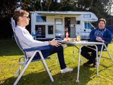 Fris? Zeker, maar vroege kampeerders genieten van heerlijk weekend op de camping