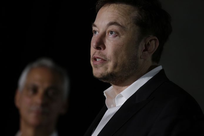 Teslabaas Elon Musk.