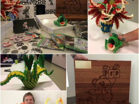 Cadeautjes voor zieke kinderen in JBZ van gedetineerden in Vught