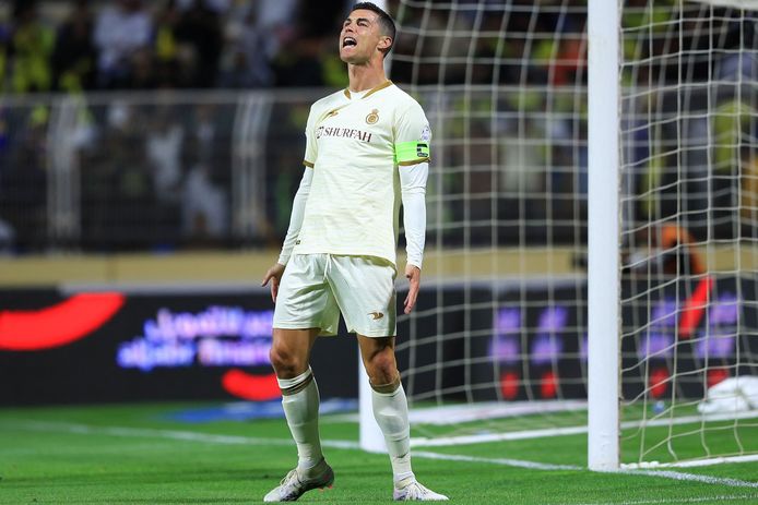 Cristiano Ronaldo bij zijn nieuwe club Al-Nassr