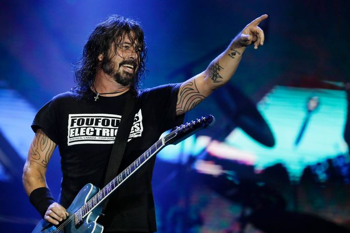 Dave Grohl van de Foo Fighters