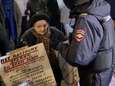 Russische politie pakt “oma van de oppositie” op tijdens protestactie in Sint-Petersburg