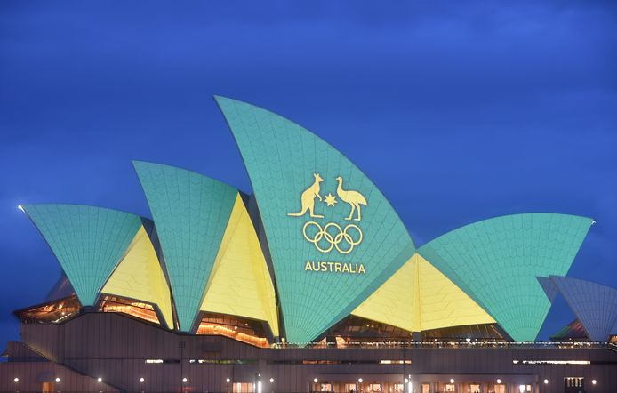 In 2016 was er al eens lichtreclame te zien op het Opera House, toen voor het Australische Olympische team.