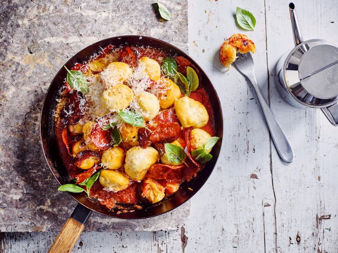 Pizzabolletjes in peperonistijl van The Messy Chef: Jelle Beeckman.