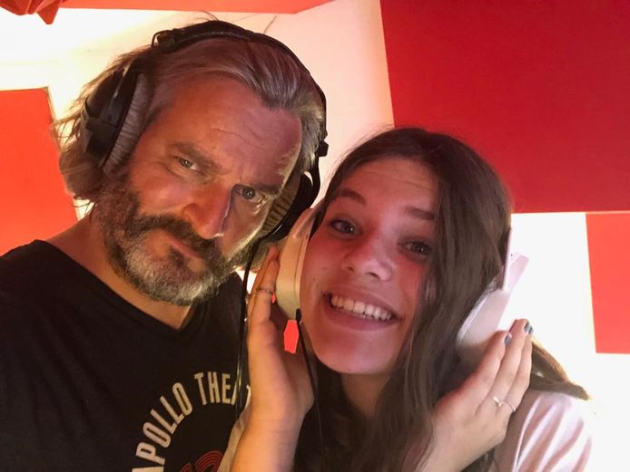 Kurt Burgelman en dochter Noor