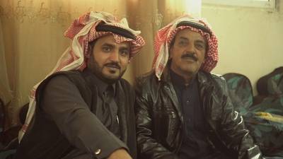 De waterput in Jordanië raakt leger en leger