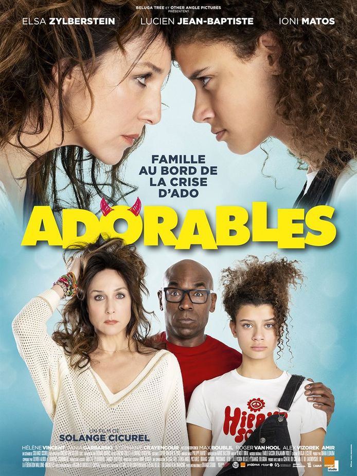"Adorables" est un film d'une réalisatrice belge avec une jeune actrice belge dans le rôle de l'adolescente rebelle.