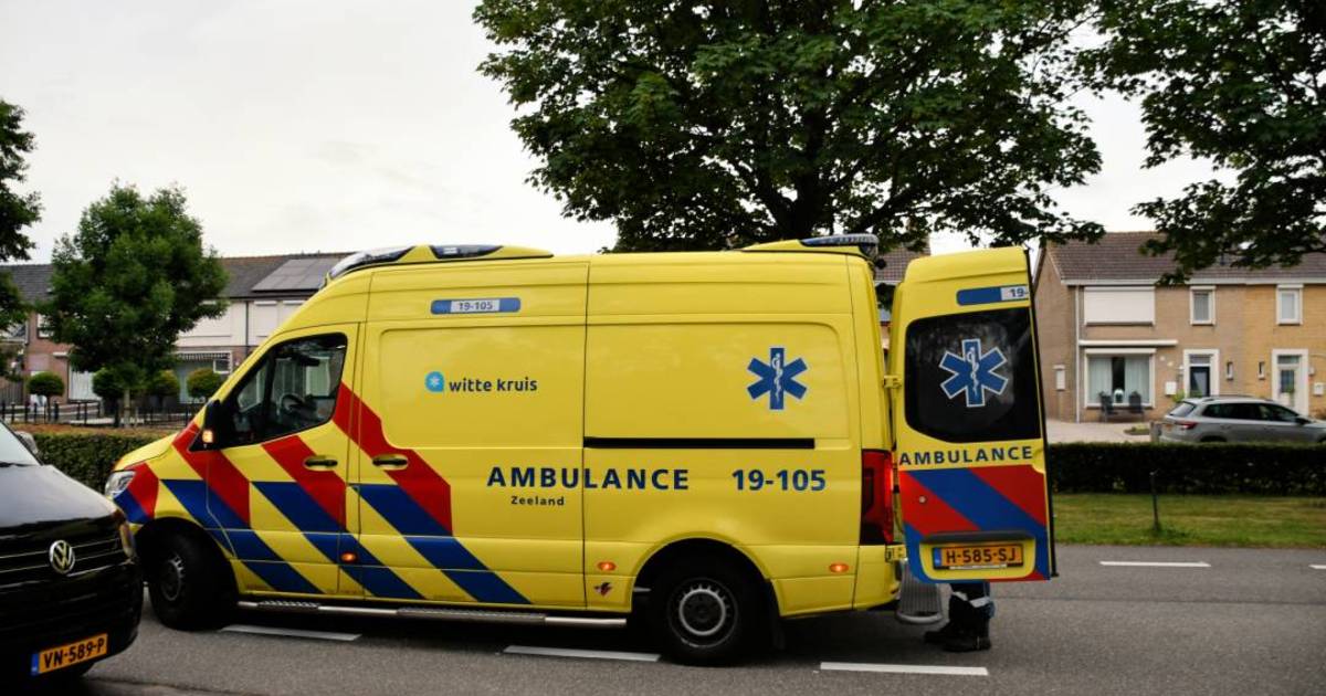 Wielrenner gewond bij ongeval Hansweert.