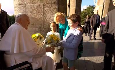 Pope again condemns abuse during speech in Koekelberg Basilica: “It causes horrible suffering and wounds”