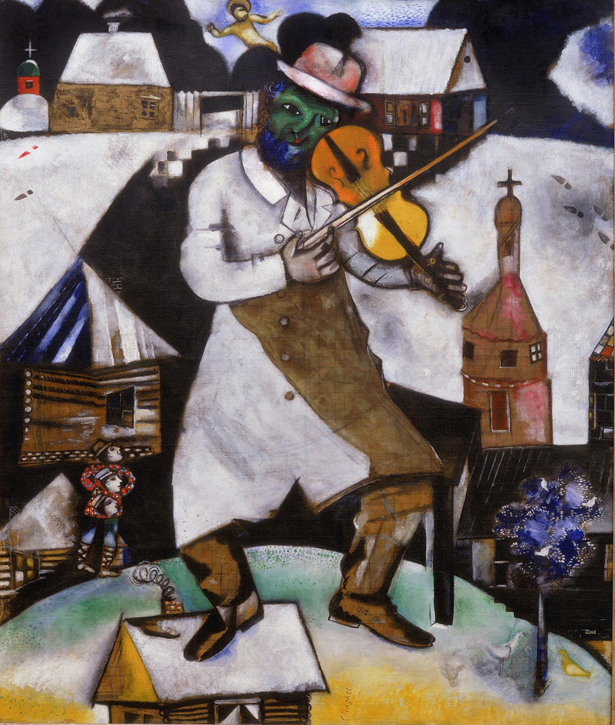Verbazingwekkend Ontdekkingen in Marc Chagall-schilderijen Stedelijk Museum | Het CO-14