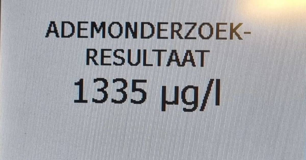 Harderwijker kijkt veel te diep in het glaasje en raakt betrokken bij ongeluk op N303.