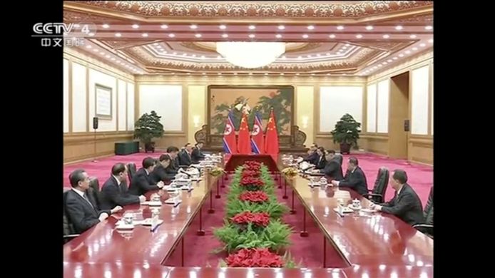 De Noord-Koreaanse leider Kim Jong-un heeft van zondag tot woensdag een onofficeel bezoek aan China gebracht.