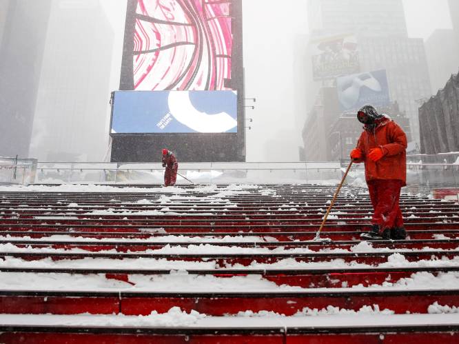 New York maakt zich op voor een van de koudste nieuwjaarsnachten ooit