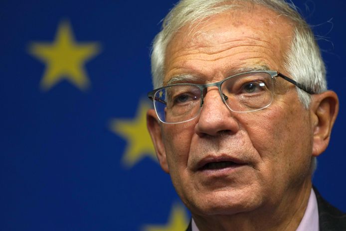 Josep Borrell, de Europese hoge vertegenwoordiger voor buitenlandse zaken.