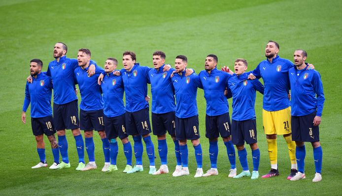 C'est toute l'Italie qui entonnera le 'Fratelli d'Italia' avec la Squadra, dimanche soir.