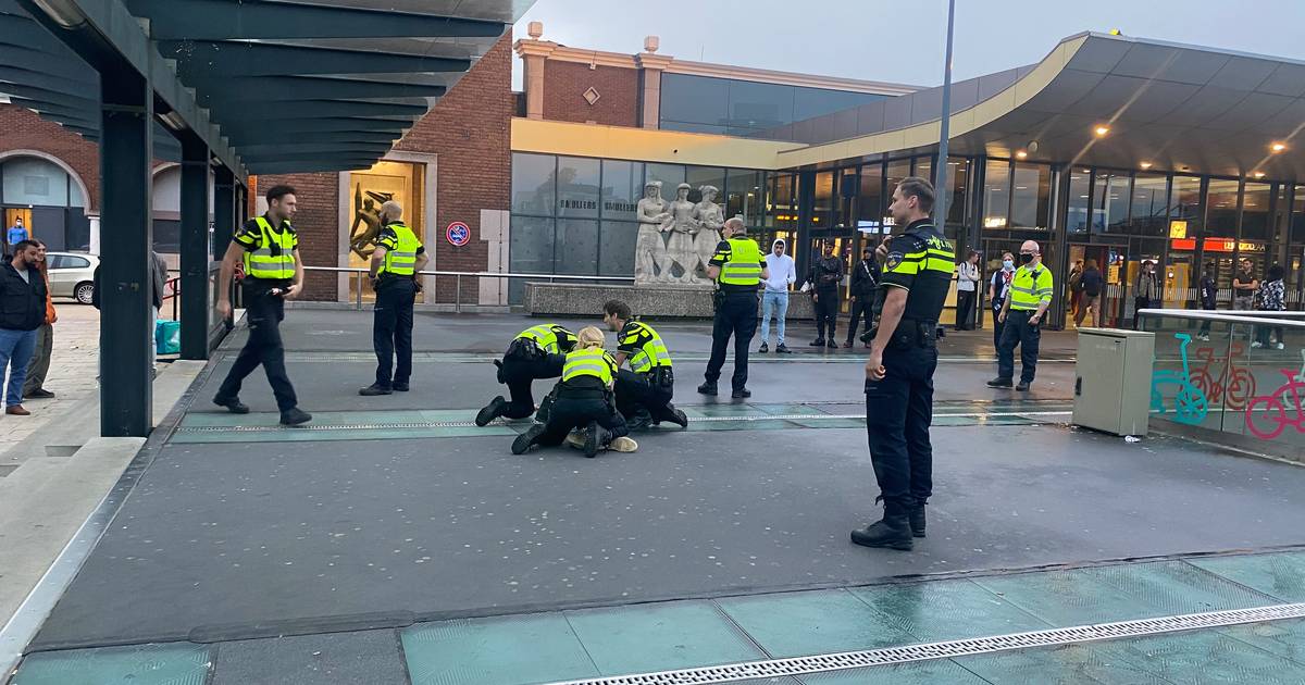 Steekpartij in centrum van Nijmegen, verdachten opgepakt na achtervolging .