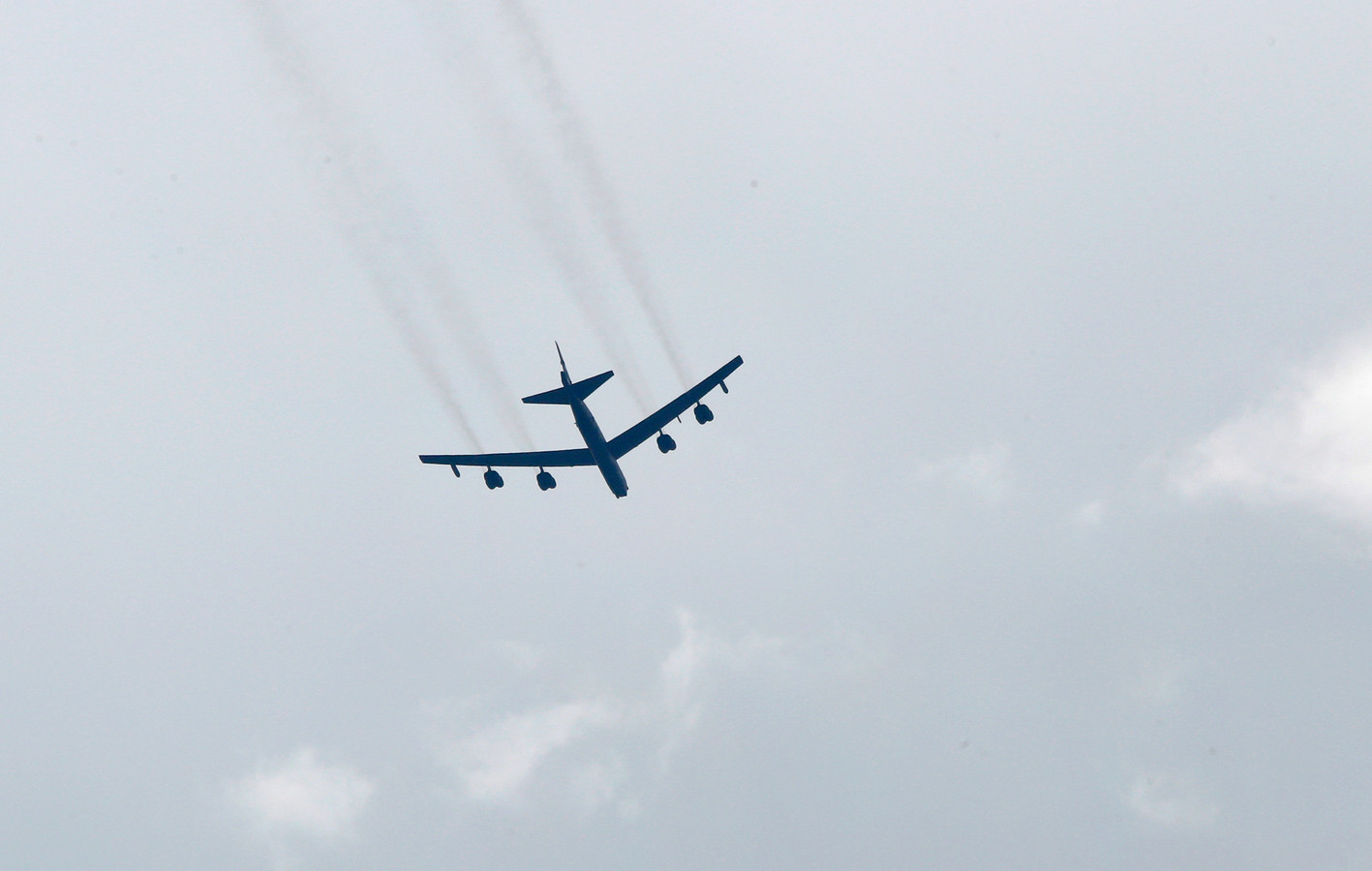 Een B-52 vliegtuig, foto ter illustratie.