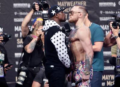 Gevecht McGregor-Mayweather tóch te zien in Nederland
