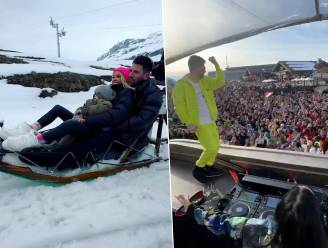 Van sleeën met zoontje London tot knallende dj-sets: dit was Tomorrowland Winter door de ogen van Dimitri Vegas en Anouk Matton