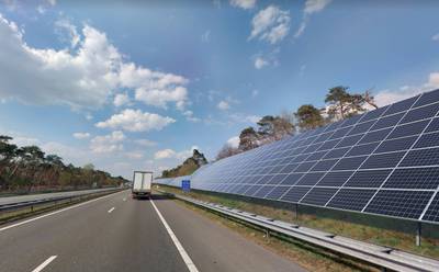 774 zonnepanelen op geluidswal A2 bij Leende; oorspronkelijk burgerinitiatief stap dichterbij