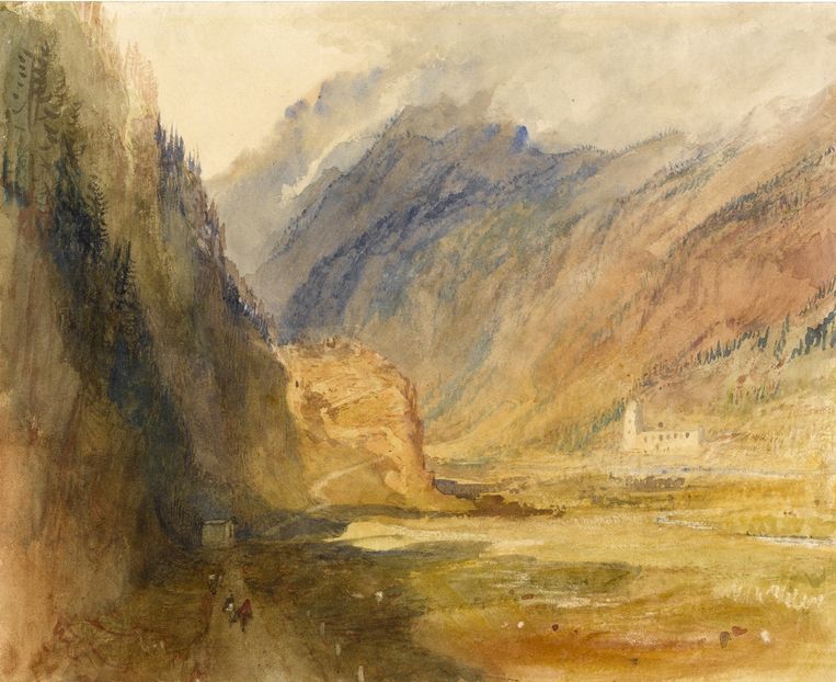 Turner, Couvent du Bonhamme. Beeld The Fitzwilliam Museum, Image Library