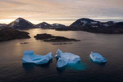 Noordelijkste eiland ter wereld blijkt met grind bedekte ijsberg