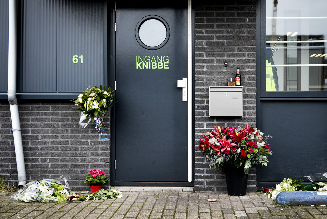 De broer van kroongetuige Nabil B., Reduan, werd in maart 2018 doodgeschoten in zijn  bedrijf in Amsterdam-Noord. Beeld REMKO DE WAAL/ANP