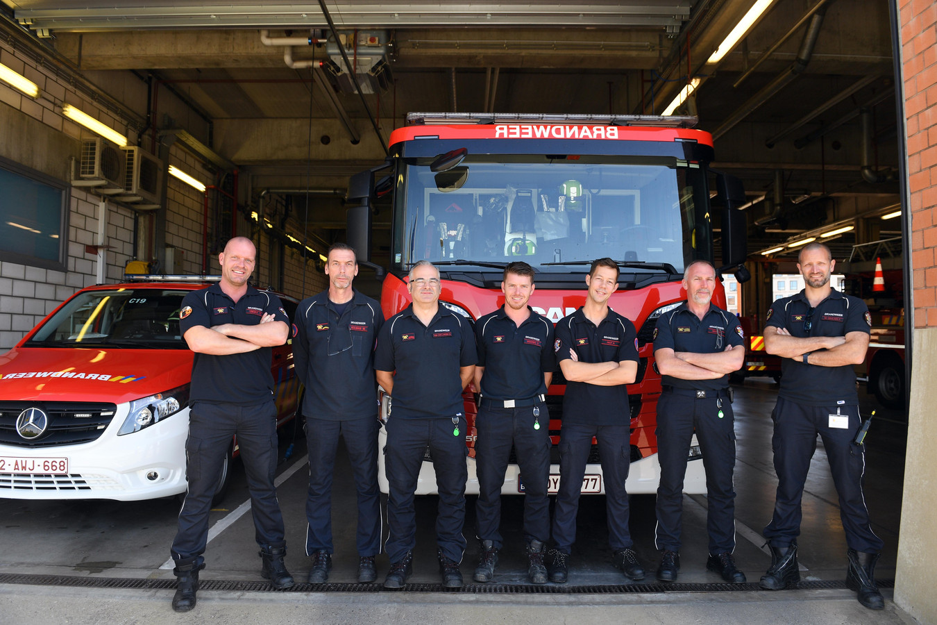Zware brand in Leuven? Dan zit je beter nergens in een lift vast