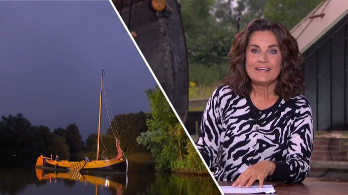 De Avondetappe in Enter, met presentatrice Dione de Graaff.