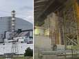Binnenkijken onder sarcofaag boven ontplofte kernreactor van Tsjernobyl