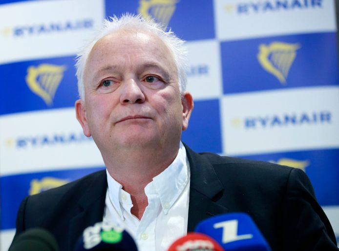 Ryanair-CEO Eddie Wilson. Archiefbeeld.