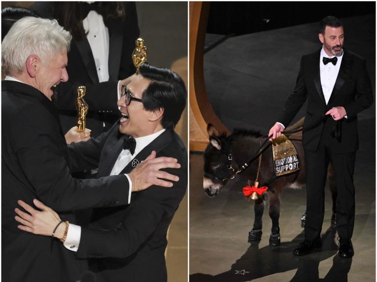 John Travolta in tranen en een hereniging: alle Oscar-hoogtepunten op een rij