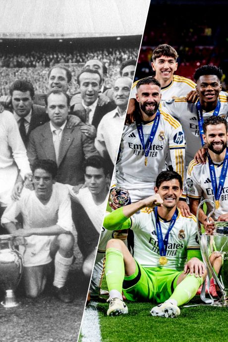 Real Madrid domineert als in de zwart-witte beginjaren van de Europacup