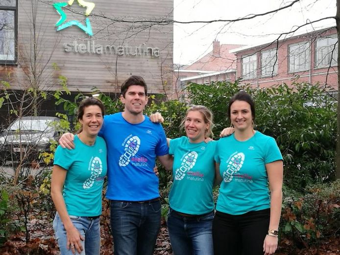 Het loopteam van Stella Matutina.