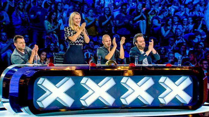 Belgium's Got Talent, seizoen 6 , aflevering 6 op vrijdag 18 oktober 2019 bij VTM. Op de foto : de jury