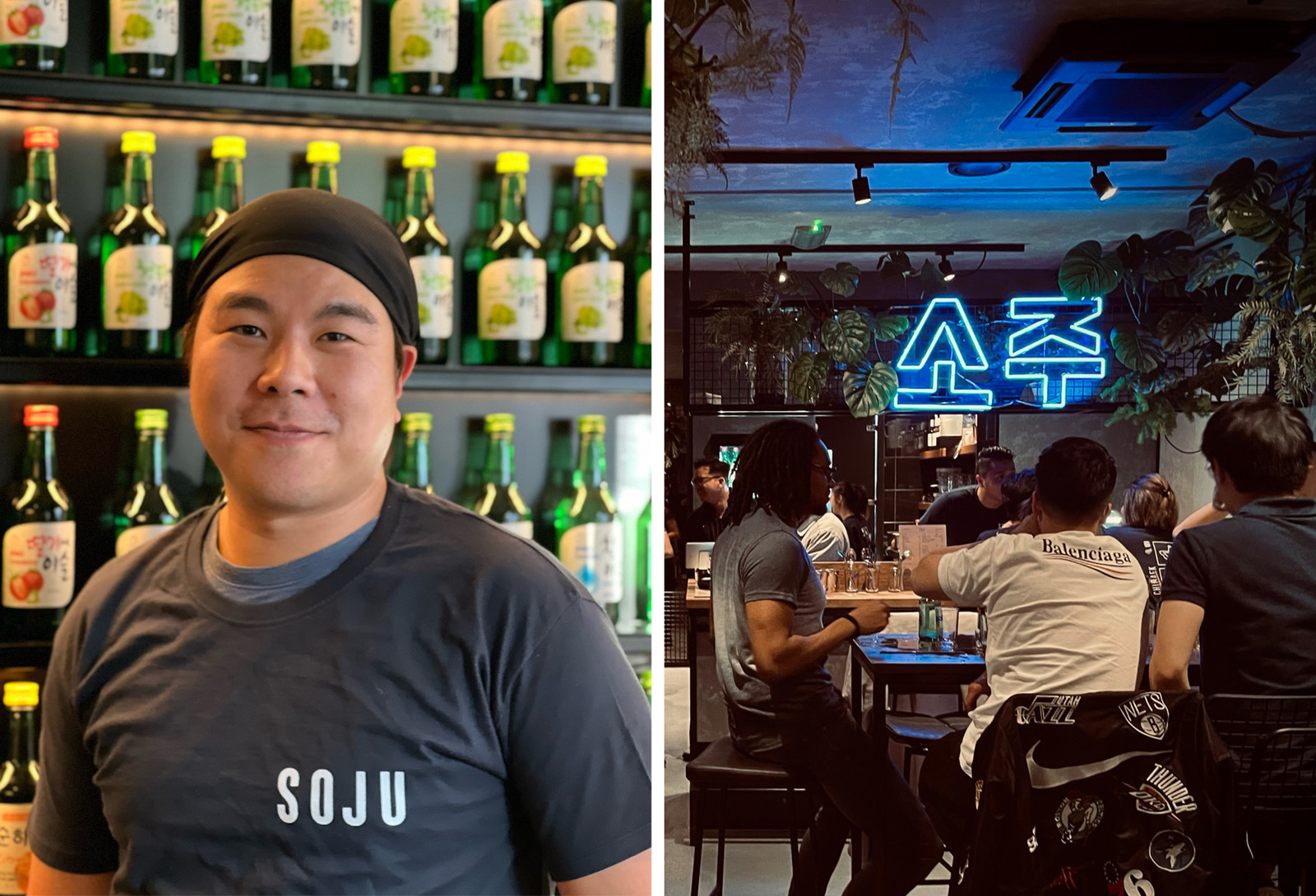 Chef-kok Hongjin Ju. Beeld   Foto Soju Bar