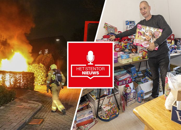 Brand in Ugchelen en Sinterklaas krijgt hulp in Zwolle