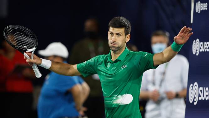 Djokovic dankbaar voor steun na zege in Dubai: ‘Ik had me geen beter ontvangst kunnen bedenken’