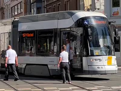 Update: Door de hitte rijden er kortstondig geen trams in Antwerpen
