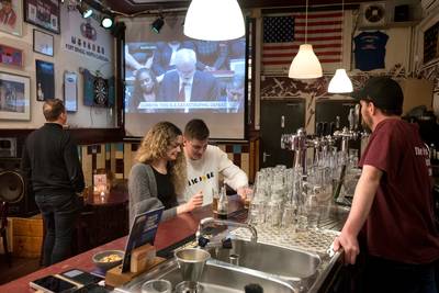 Brexit en Blackburn Rovers in de Pegasus Pub in Arnhem