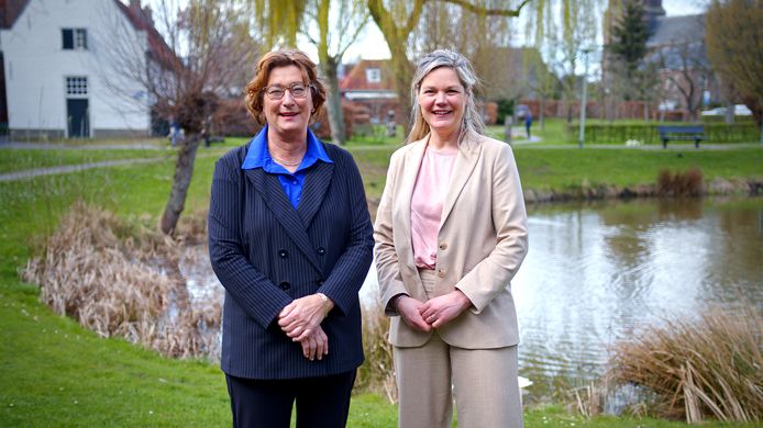 Wobine Buijs en Thérèse Claassen (rechts), bestuursvoorzitter en directeur van GGD Hart voor Brabant.