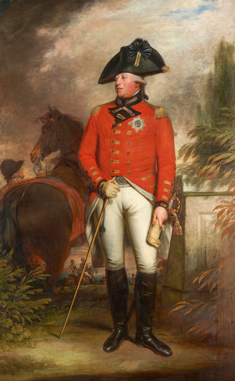 George III door William Beechey (detail). Beeld Her Majesty Queen Elizabeth II, 2021, Bridgeman Images